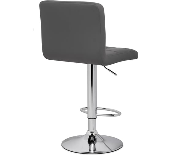 Барный стул Woodville paskal gray/chrome 15499