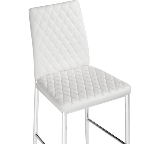 Барный стул Woodville teon white/chrome 15513