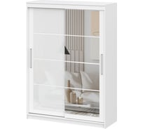 Шкаф Woodville лайн 1.6 белый текстурный 538140