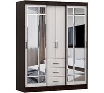 Шкаф Woodville луара дуб венге/ясень анкор светлый 536247