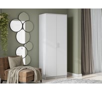 Шкаф Woodville сантори белый тексктурный 536245