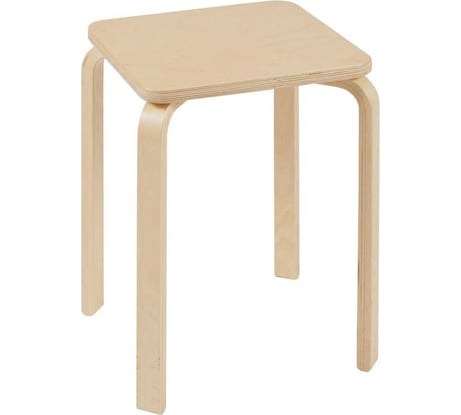 Квадратный табурет ООО ТДК FAMILY без покраски 10000092733