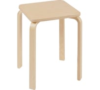 Квадратный табурет ООО ТДК FAMILY водный лак 10000092734