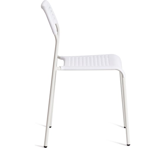 Стул Tetchair adde mod. c-049, 1 шт., металл/пластик, 39x49x78 см, white (белый) 19798