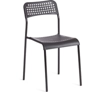 Стул Tetchair adde mod. c-049, 1 шт., металл/пластик, 39x49x78 см, black (черный) 19796 26949302