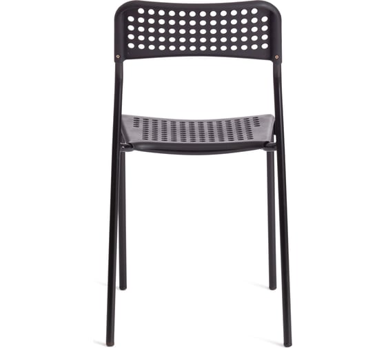 Стул Tetchair adde mod. c-049, 1 шт., металл/пластик, 39x49x78 см, black (черный) 19796