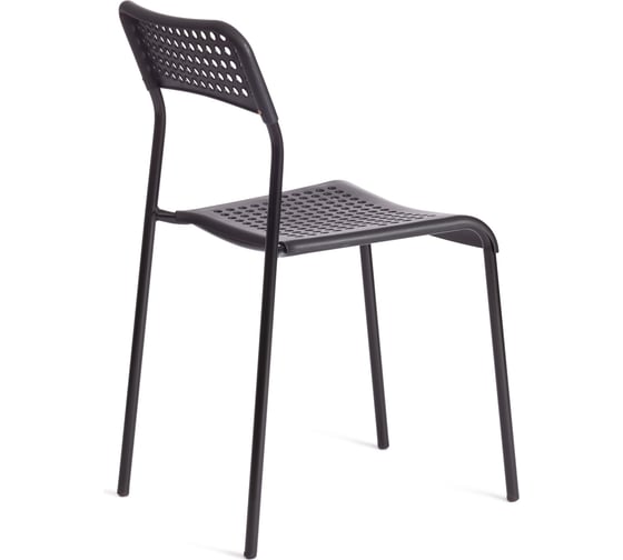 Стул Tetchair adde mod. c-049, 8 шт., металл/пластик, 39x49x78 см, black (черный) 19255