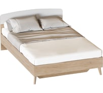 Кровать Мебельград Калгари спальня 1200, матрасное основание включено, комплект ламелий 58391