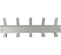 Настенная вешалка с крючками ЭЛИМЕТ Ormea 5, белая БП-00002807