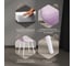 Стул Tetchair breeze (mod. 4724) вельвет/металл, 44x53x87 см, light lavander (светло-лавандовый) hlr26 / белый 4 шт. 19338 5