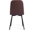 Стул Tetchair arc ткань/металл, 46x52x88 см, коричневый 01/черный 19117 5