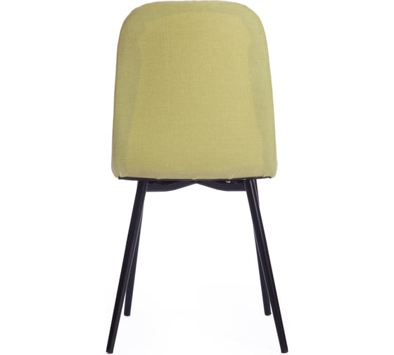 Стул Tetchair arc ткань/металл, 46x52x88 см, фисташковый 64/черный 19118