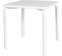 Детский стол ООО ТДК квадратный, ножки белые, столешница белая, МДФ 10000092792