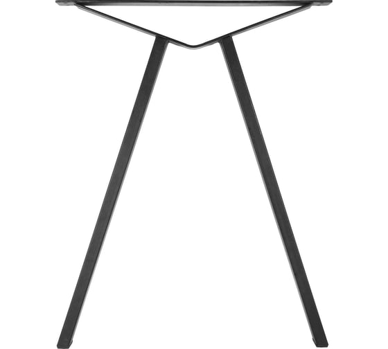 Подстолье DIY STORE лофт метеор 710мм, цвет черный муар DS 160710М B