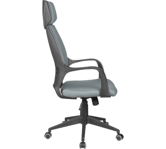 Кресло Riva Chair RCH 7272 чёрный пластик/серая ткань 60 УЧ-00000952