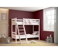 Двухъярусная кровать Мебельград Соня, Вариант 10, с наклонной лестницей 61987