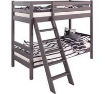 Двухъярусная кровать Мебельград Соня, Вариант 10, с наклонной лестницей, лаванда 56338_1