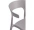 Стул Tetchair ton mod. pc36, пластик, 49.5x50x75.5 см, grey (cерый) 09, 4 шт. 19325 9