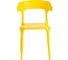 Стул Tetchair ton mod. pc36, пластик, 49.5x50x75.5 см, yellow (желтый) 11, 4 шт. 19326 7