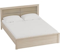 Кровать Мебельград Элана спальня, 1800, с ортопедическим основанием на опорах, дуб сонома 71816