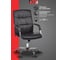 Кресло BN_SH_EChair-509 TPU Комус Мебель к/з черный хром 1460678 2