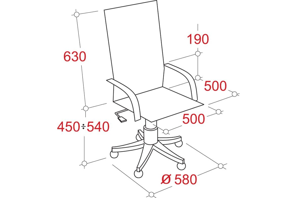 Кресло для руководителя easy chair 509 tpu бежевое экокожа металл