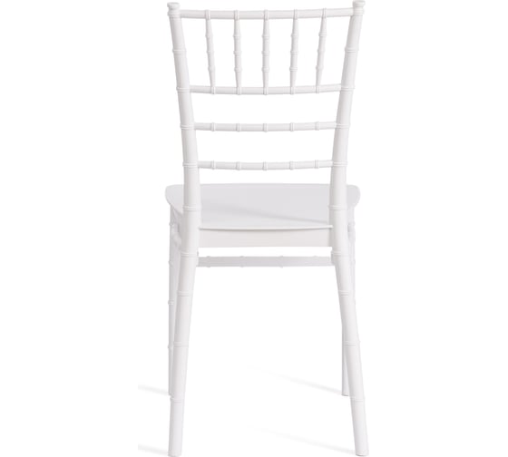 Стул Tetchair chavari mod. 101, пластик, 40x49x88 см, white (белый) 01, 1 шт. 20048