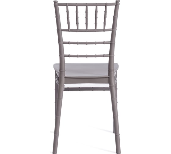 Стул Tetchair chavari mod. 101, пластик, 40x49x88 см, grey (cерый) 09, 1 шт. 20047