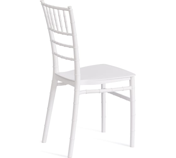 Стул Tetchair chavari mod. 101, пластик, 40x49x88 см, white (белый) 01, 2 шт. 19318