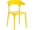 Стул Tetchair ton mod. pc36, пластик, 49.5x50x75.5 см, yellow (желтый) 11, 1 шт. 19953 1