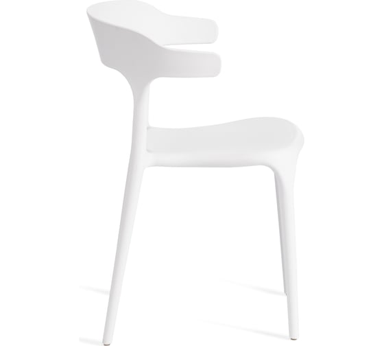 Стул Tetchair ton mod. pc36, пластик, 49.5x50x75.5 см, white (белый) 01, 1 шт. 19952