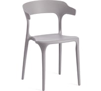 Стул Tetchair ton mod. pc36, пластик, 49.5x50x75.5 см, grey (cерый) 09, 1 шт. 19951