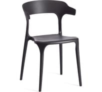 Стул Tetchair ton mod. pc36, пластик, 49.5x50x75.5 см, black (черный) 05, 1 шт. 19950
