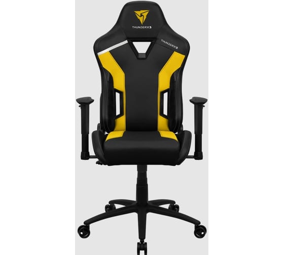 Компьютерное игровое кресло ThunderX3 TC3 Bumblebee Yellow TX3-TC3BY