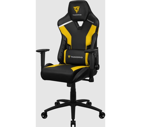 Компьютерное игровое кресло ThunderX3 TC3 Bumblebee Yellow TX3-TC3BY