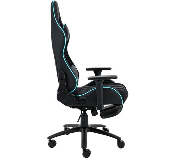 Компьютерное игровое кресло ZONE 51 GRAVITY PLUS Black-Cyan Z51-GRP-BK
