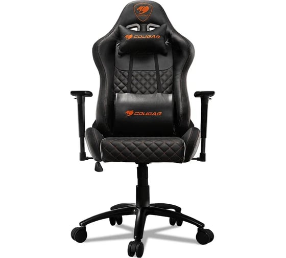 Компьютерное игровое кресло COUGAR RAMPART Black CU-RAMB