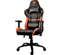 Компьютерное игровое кресло COUGAR ARMOR One Black-Orange CU-ARMone