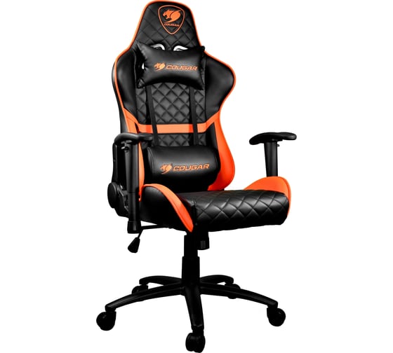 Компьютерное игровое кресло COUGAR ARMOR One Black-Orange CU-ARMone