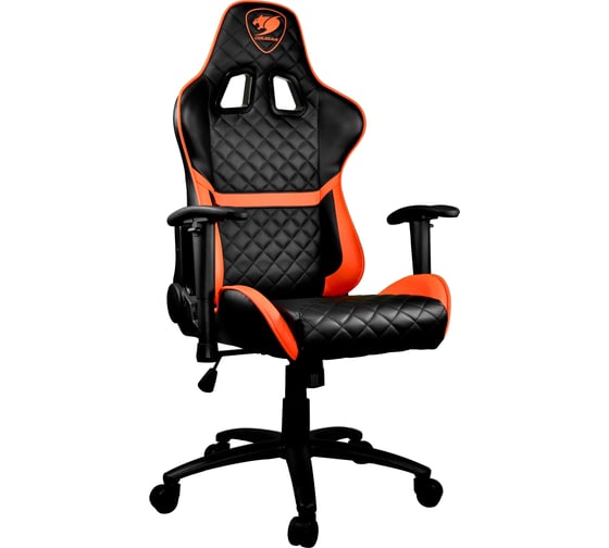 Компьютерное игровое кресло COUGAR ARMOR One Black-Orange CU-ARMone