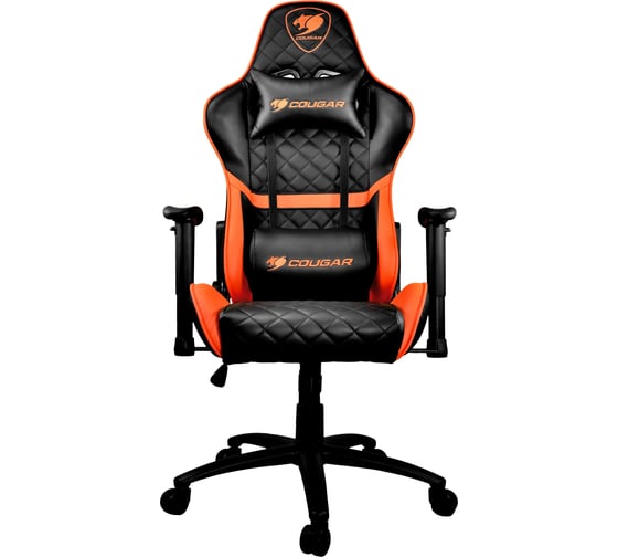 Компьютерное игровое кресло COUGAR ARMOR One Black-Orange CU-ARMone