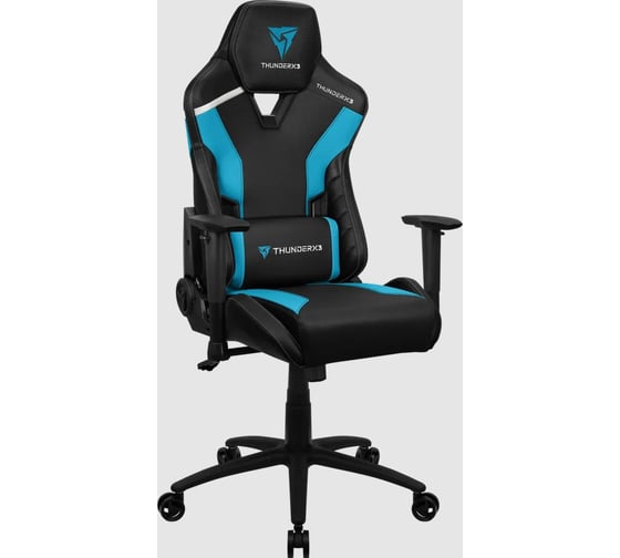 Компьютерное игровое кресло ThunderX3 TC3 Azure Blue TX3-TC3AB