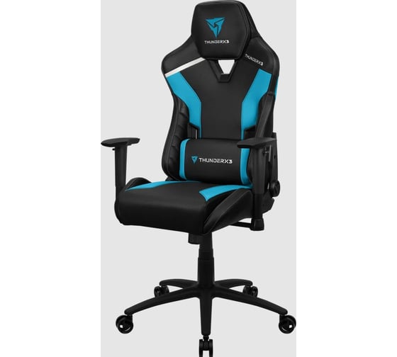 Компьютерное игровое кресло ThunderX3 TC3 Azure Blue TX3-TC3AB