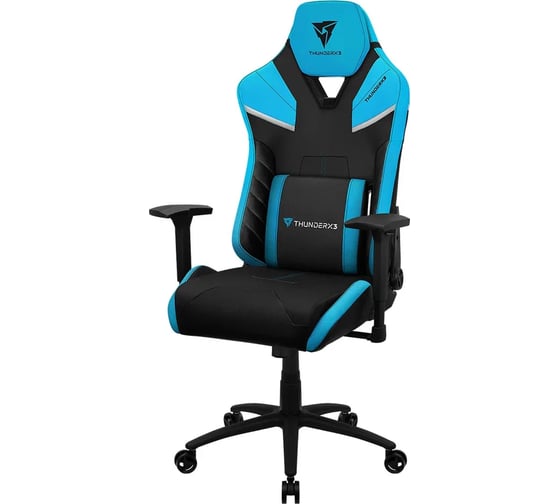 Компьютерное игровое кресло ThunderX3 TC5 MAX Azure Blue TX3-TC5MAB