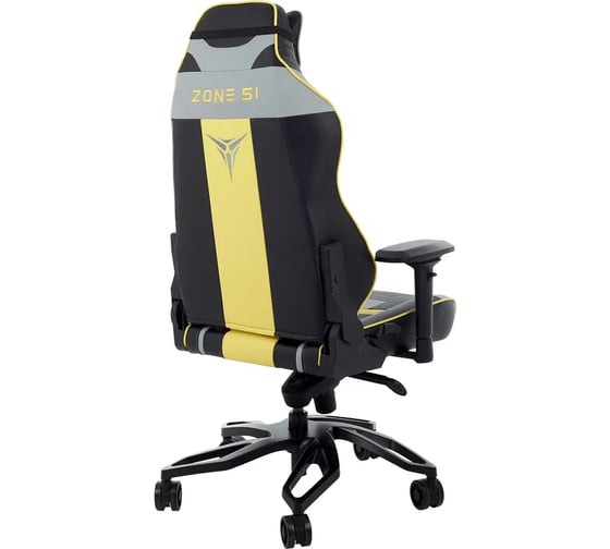 Компьютерное игровое кресло ZONE 51 Cyberpunk YG Yellow-grey Z51-CBP-YG