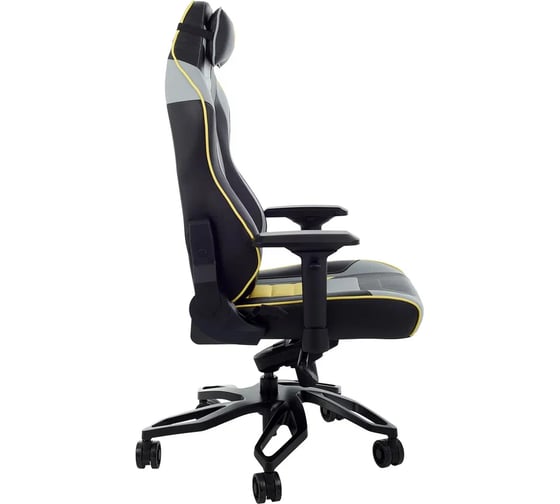 Компьютерное игровое кресло ZONE 51 Cyberpunk YG Yellow-grey Z51-CBP-YG