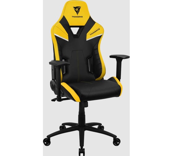 Компьютерное игровое кресло ThunderX3 TC5 Bumblebee Yellow TX3-TC5BY