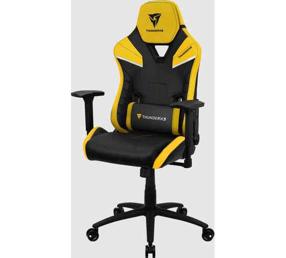 Компьютерное игровое кресло ThunderX3 TC5 Bumblebee Yellow TX3-TC5BY
