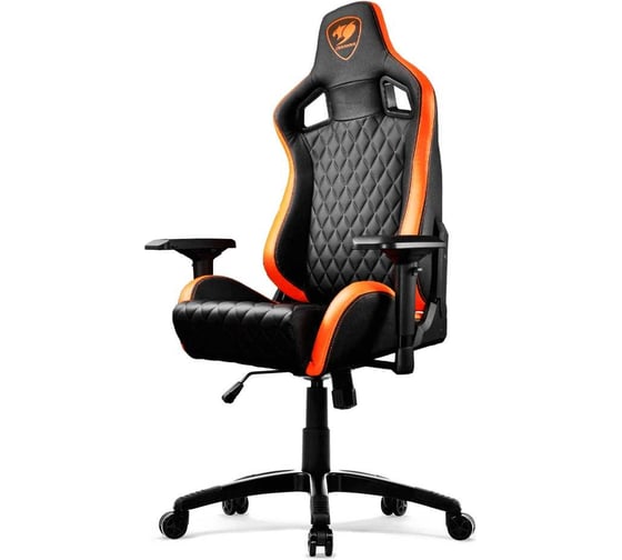 Компьютерное игровое кресло COUGAR ARMOR S Black-Orange CUARMS