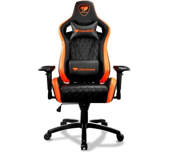 Компьютерное игровое кресло COUGAR ARMOR S Black-Orange CUARMS